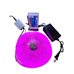 UNIVERSAL - Cinta Neón Led 5m Luz Ambiental flexible Hogar Navidad Fiestas