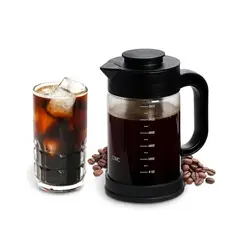 GENELEC - Cafetera Coldbrew Jarra Té Cafe Infusion Fria Filtro Acero