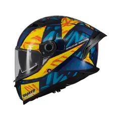 MT HELMETS - CASCO BRAKER SV FURY C17 BRILLO TALLA S