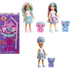 BARBIE - Chelsea Pop Reveal Set Sorpresas y Cambio de Color