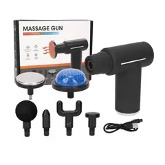 GENERICO - Masajeador Corporal Massage Gun Calor Frio