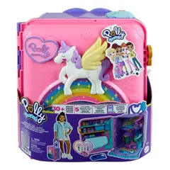 POLLY POCKET - Set Pollyville Resort Roll Away Maletín Ruedas