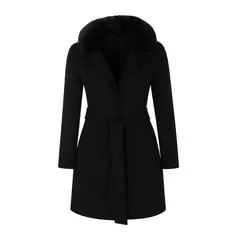 MODA EN CIRCUITO - Chaqueta o Gaban para Mujer en Paño