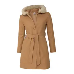 MODA EN CIRCUITO - Chaqueta o Gaban para Mujer en Paño