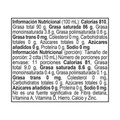 MONTICELLO - Aceite De Coco Extra Virgen frasco 110Ml
