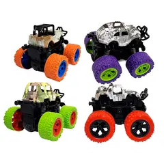 GENERICO - Carro Monster Racing Gt Juguete Coleccion X 4 Unidades
