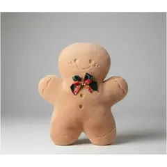 IKSA - Cojín Decorativo de Gengibre Navideño para tu Sofá