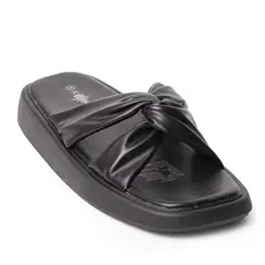 PRICE SHOES - Sandalia Plana para Mujer 6223T8334-9NEGRO