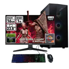 POWER GROUP - PC GAMER RYZEN 7 5700X RTX 3050 16GB RAM SSD 1TB ASUS TUF 24