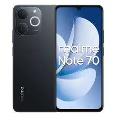 REALME - Celular Note 70 256GB 8GB Ampliable a 24GB Negro