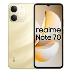 REALME - Celular Note 70 256GB 8GB Ampliable a 24GB Dorado