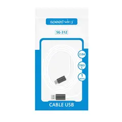 GENERICO - Cable USB / Tipo C Speed Song SG-312 - 1 Metro - 2.0A