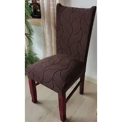 CHINA GLAZE - Funda protector para sillas comedor x6 Textura