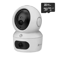 EZVIZ - Cámara de seguridad H7C 4mpx + Micro 64GB