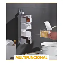 GENERICO - Condimentero Organizador de Especias Cuatro Cubiertas