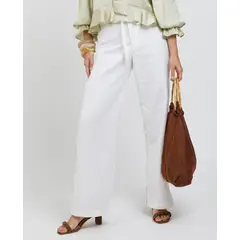 ADRISSA - PANTALÓN CON CINTURÓN PARA MUJER