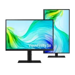 SAMSUNG - Monitor 27 Pulgadas QHD IPS 100Hz Ergonómico Viewfinity S27F61
