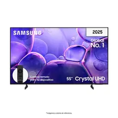 SAMSUNG - Televisor - 55 Pulgadas 4K Ultra HD - Crystal UHD - UN55U8000FKXZL