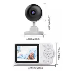 GENERICO - Monitor de bebe con microfono vision nocturna sensor llanto