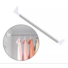 GENERICO - Tubo para ropa,cortina, barra expandible 130 cm -250 cm