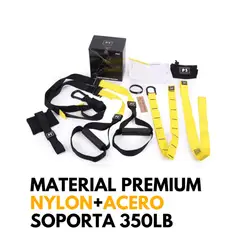TRX - Banda Suspensión Tipo Fitnics Set Completo Entrenamiento