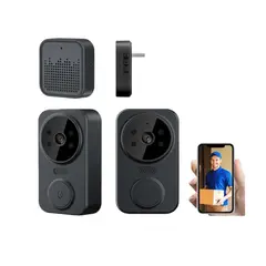 SHEN HUANG - Timbre Inteligente para Hogar con Cámara WiFi HD