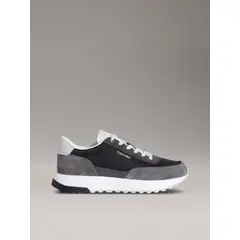 CALVIN KLEIN - Tenis negro con cordones repreve