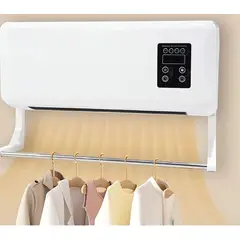 GENERICO - Secador De Ropa Electrico Tendedero Pared Aire Caliente Frio