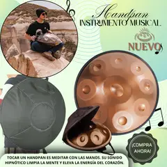 HANNA INSTRUMENTS - Handpan Drum Ideal para MeditaciónTerapia y Música Zen