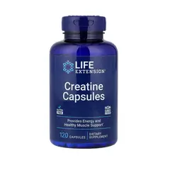 NATURAL ENERGY PRODUCTS - Creatina Monohidratada Cápsulas Alta Absorción 60 Servicios