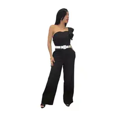 PAATAL - Enterizo Bolero Con Cinturon