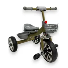 KIDSHOP - Triciclo Bicicleta Infantil Canasta Músical 6031-T-VD