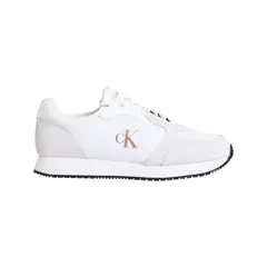 CALVIN KLEIN - Tenis blanco runner laceup