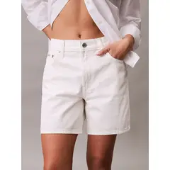 CALVIN KLEIN - Bermudas beige Denim 90s