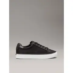 CALVIN KLEIN - Tenis negro de jacquard con logo