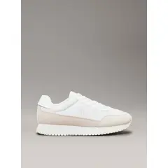 CALVIN KLEIN - Tenis blanco de lona