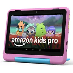 AMAZON - Tablet Fire HD 8" Kids Pro 3GB RAM + 32GB Expandible a 1TB Niños 6 a 12 años