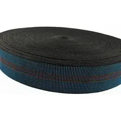 GENERICO - Cincha Elástica Azul Para Tapicería Muebles X 50 Mts.