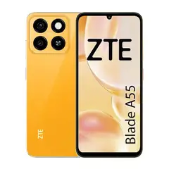 ZTE - Celular Blade A55 128GB 4GB Ampliable a 8GB Naranja