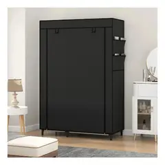 GENERICO - Closet Armario Plegable de Tela con Espacio para Colgar
