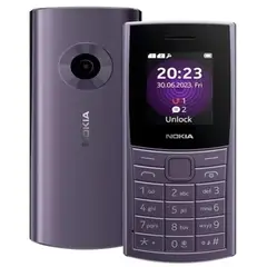 NOKIA - Celular 110 4G 48Mb 4Mb Morado