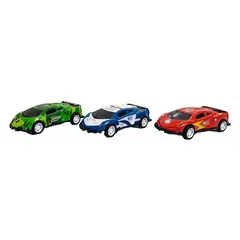 GENERICO - Carros Deportivos Servicios Racing Gt Coleccion X 6 Unidades