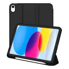 GENERICO - Estuche Smart Case Espacio Lápiz iPad Pro 11 2025 Chip M5 Negro