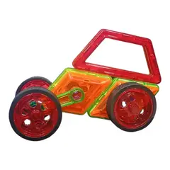 GENERICO - Bloques Magnéticos Armotodo Set Creativo Construcción Auto