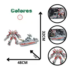 SWISSHOME - FICHAS PARA ARMAR BARCO JUEGO PARA NIÑAS Y NIÑOS +6 AÑOS