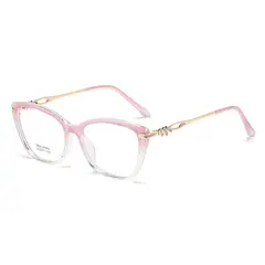 GENERICO - Gafas de moda Dama - Oscurecen en el sol - uso pantallas 23182 ROSA TRANSPARENTE