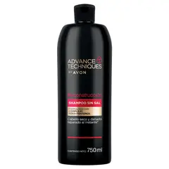 AVON - Advance Techniques Shampoo Sin Sal Reconstrucción Kera - Pantenol