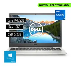 DELL - Portátil 15 Intel Core i7-1355U Ram 16GB Disco SSD 512GB 15.6" FHD WIN 11 HOME