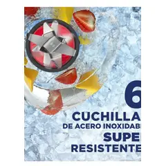 BLACK+DECKER - Licuadora 700 watts Digital 6 cuchillas poderosas