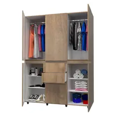 INVAL - ARMARIO AM31023 AMARETTO